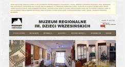 Desktop Screenshot of muzeum.wrzesnia.pl