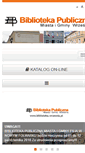 Mobile Screenshot of biblioteka.wrzesnia.pl